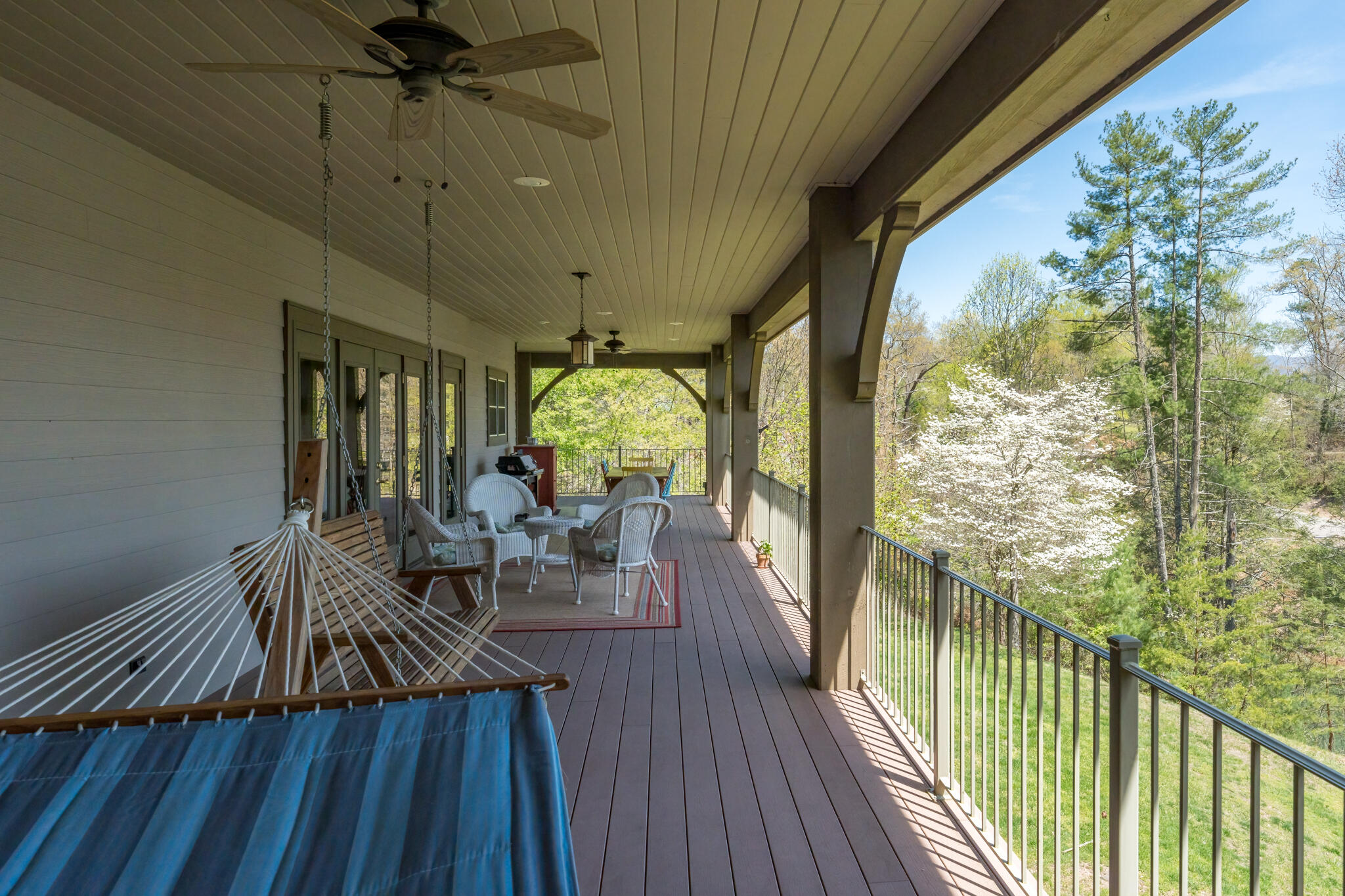 111 Springer Drive Butler, TN 37640 - Photo 67 of 71 LARGE COVERED DECK W HAMMOCK