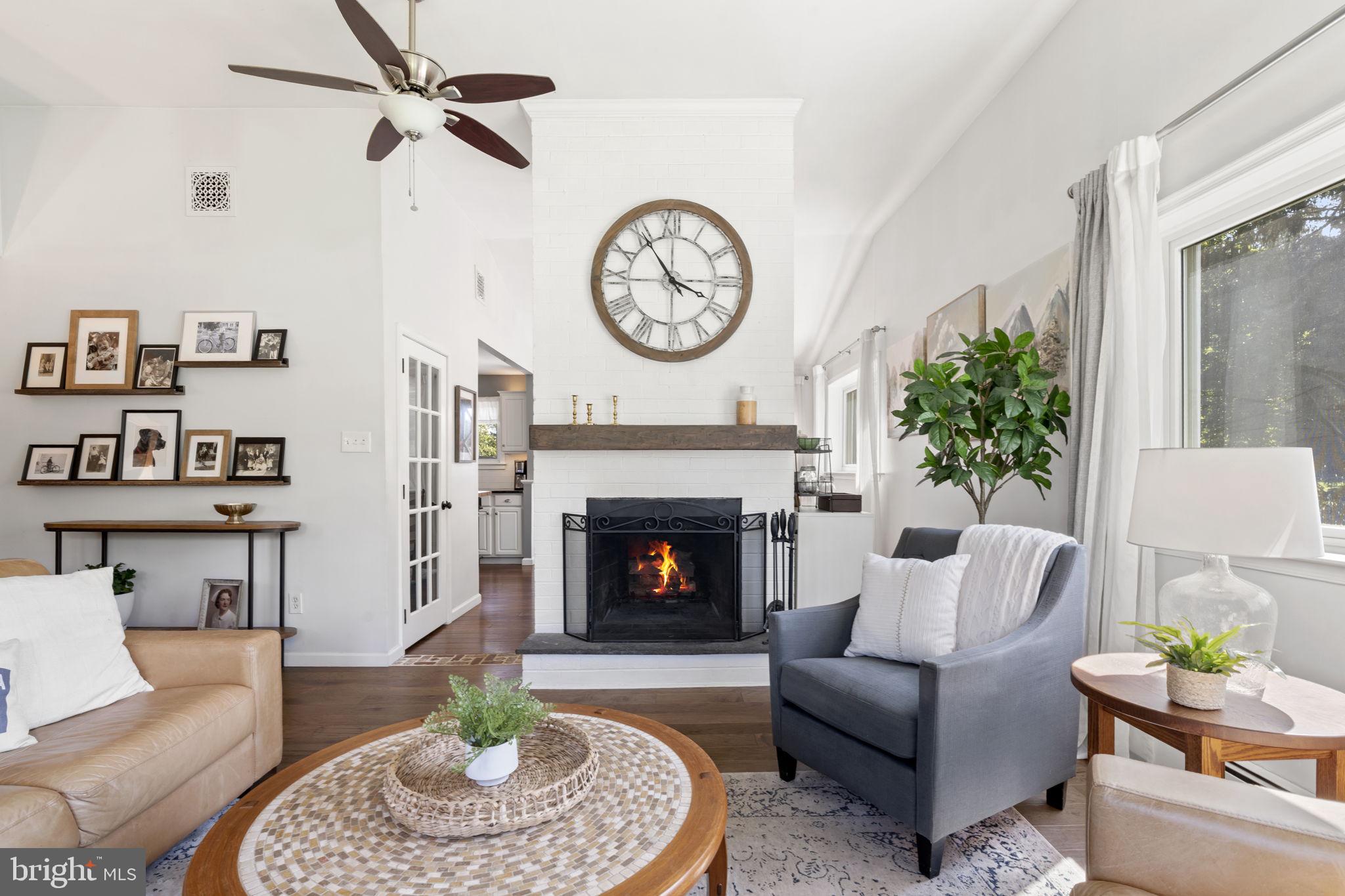 135 Conestoga Road Malvern, PA 19355 - Photo 8 of 34 Gorgeous wood burning fireplace
