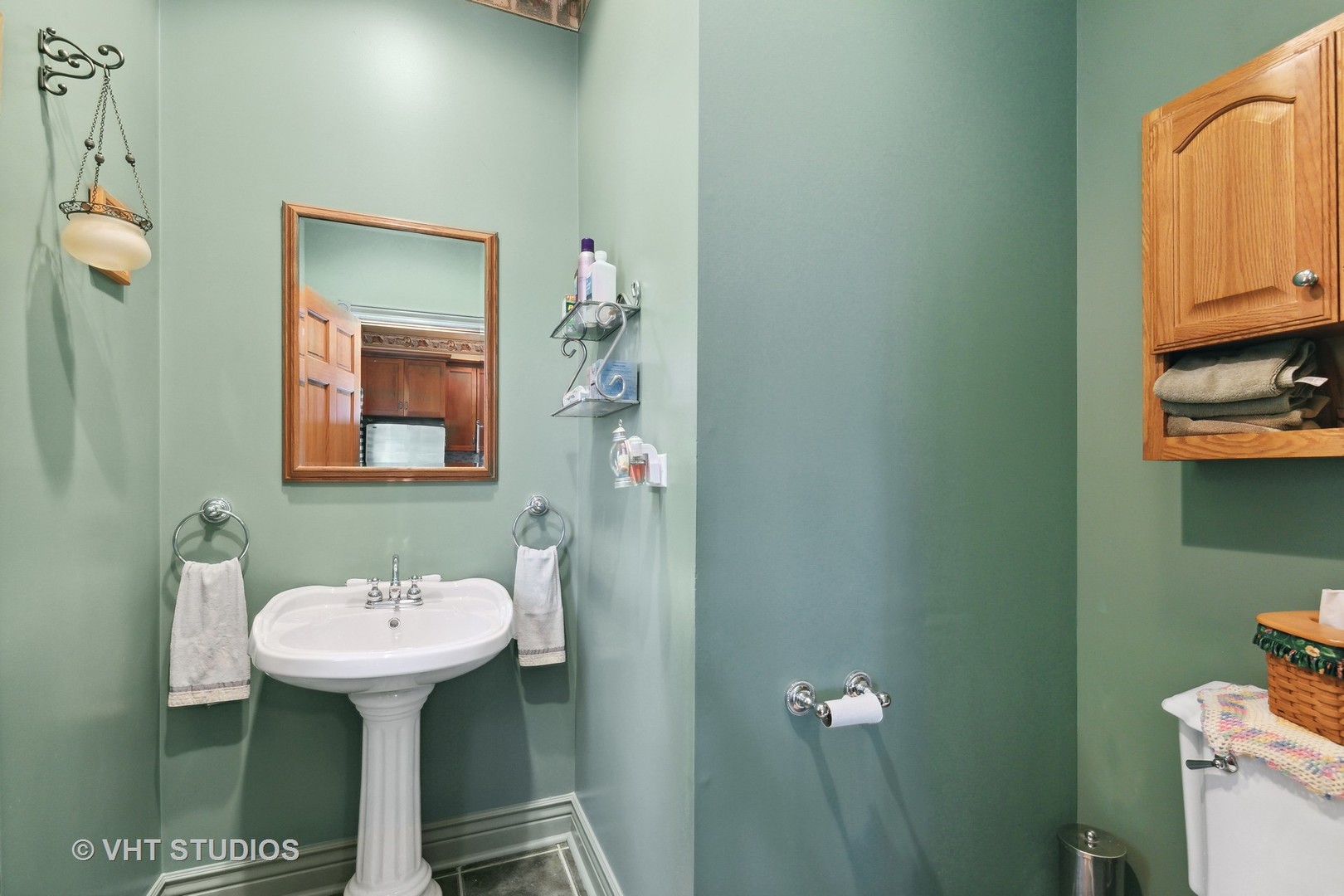45W740 Read Road Maple Park, IL 60151 - Photo 12 of 26 a bathroom with a sink a toilet and mirror