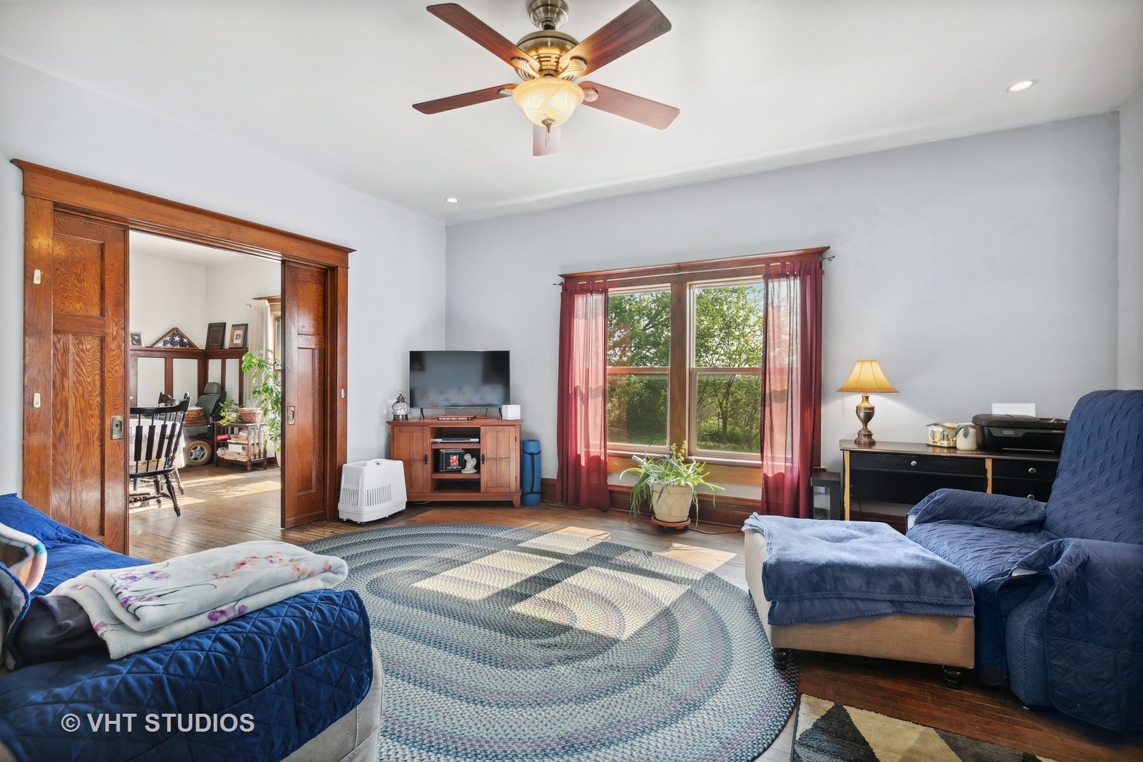 45W740 Read Road Maple Park, IL 60151 - Photo 9 of 26 a living room with furniture and a large window