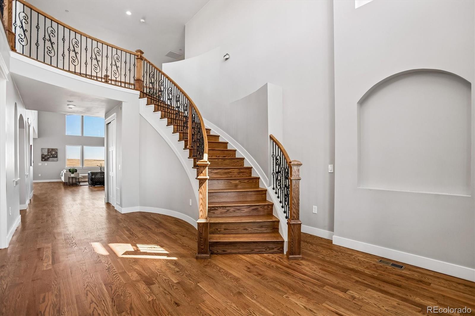13350 Imboden Road Hudson, CO 80642 - Photo 3 of 50 a view of entryway and hall with wooden floor
