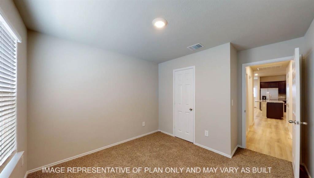 3112 Cyprian Road Lorena, TX 76655 - Photo 16 of 20 Carpeted room with recessed lighting and a window with blinds