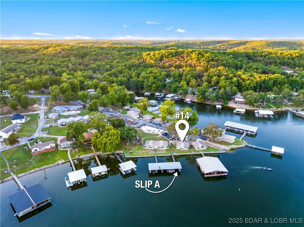 33303 Bass Point Road, Unit 14 Sunrise Beach, MO 65079 - Photo 27 of 30 Aerial location of Cabin