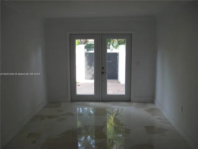 a view of empty room