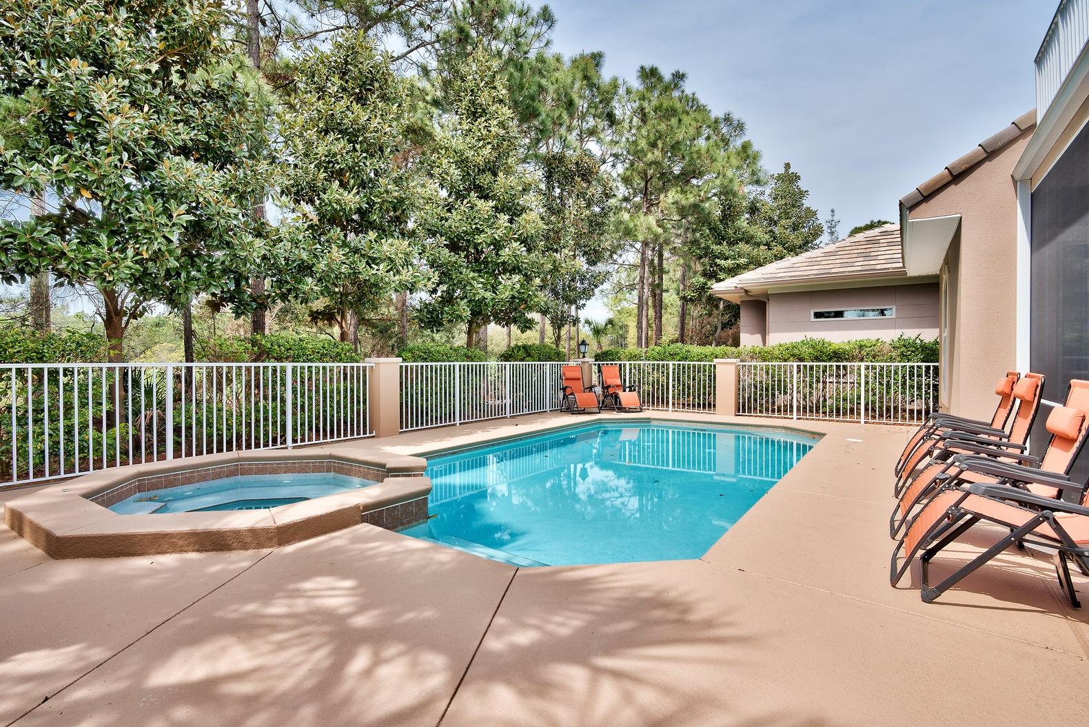 294 Ketch Court Destin, FL 32541 - Photo 27 of 30 a view of a swimming pool with a patio