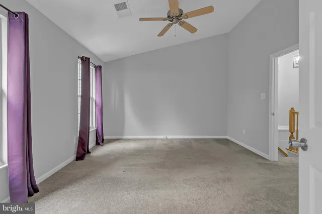 a view of empty room