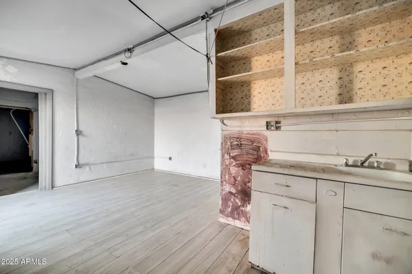 a view of a storage & utility room