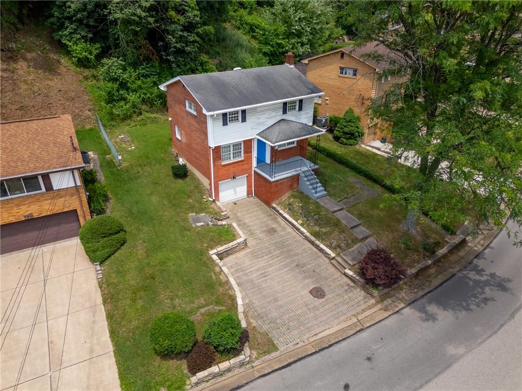 156 Lebeau Pittsburgh, PA 15221 - Photo 37 of 40 an aerial view of residential house with outdoor space