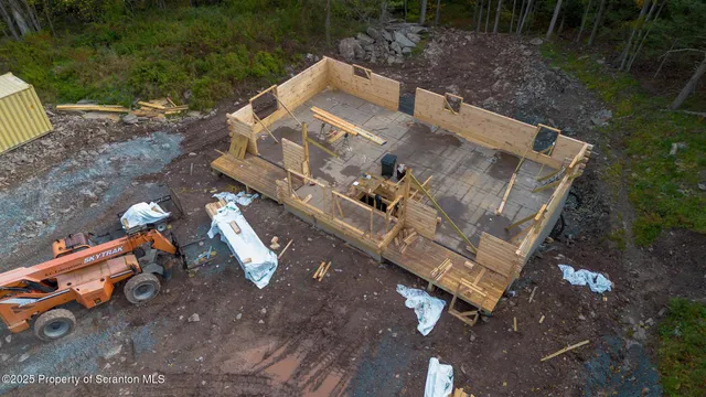 a view of a house with a balcony