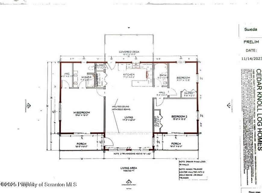 344 Burns Road Waymart, PA 18472 - Photo 17 of 19 a picture of a floor plan