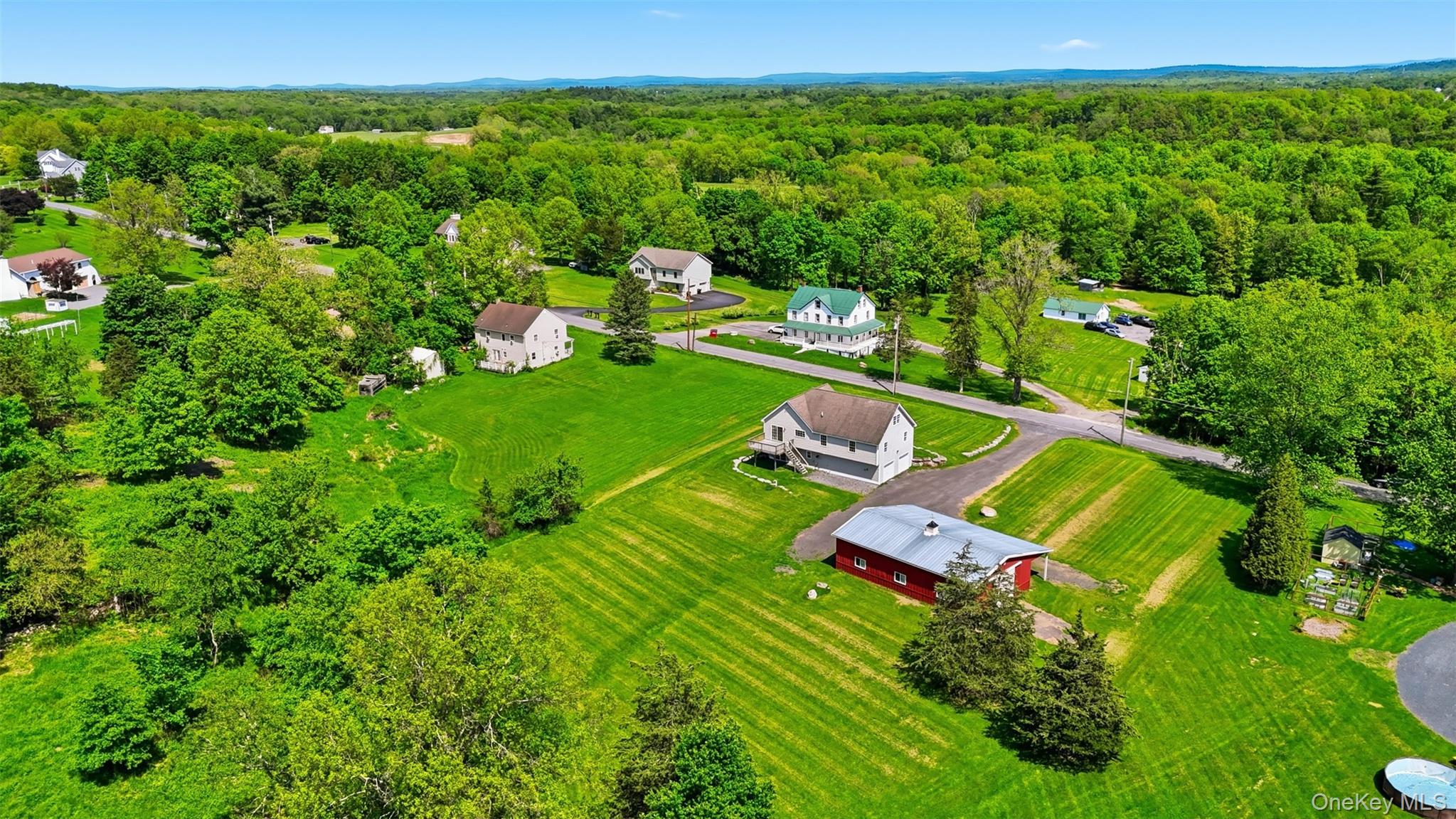 160 Pirog Road Pine Bush, NY 12566 - Photo 45 of 50 an aerial view of a house with a yard