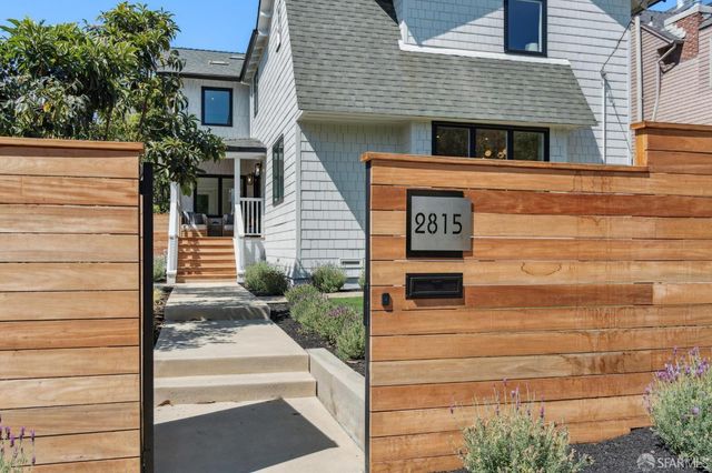 a view of a entryway door front of house