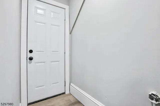 a view of front door