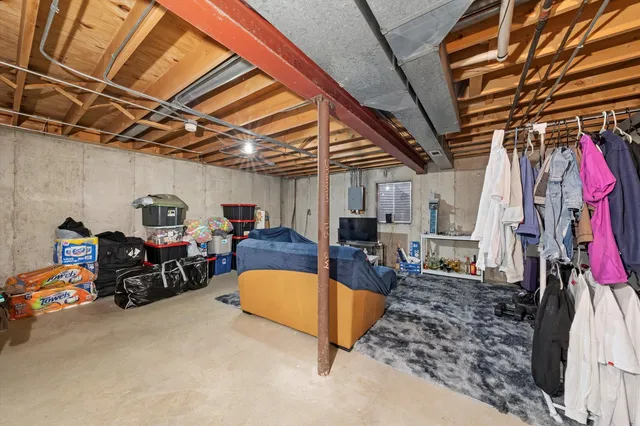 a view of a room with lots of stuff