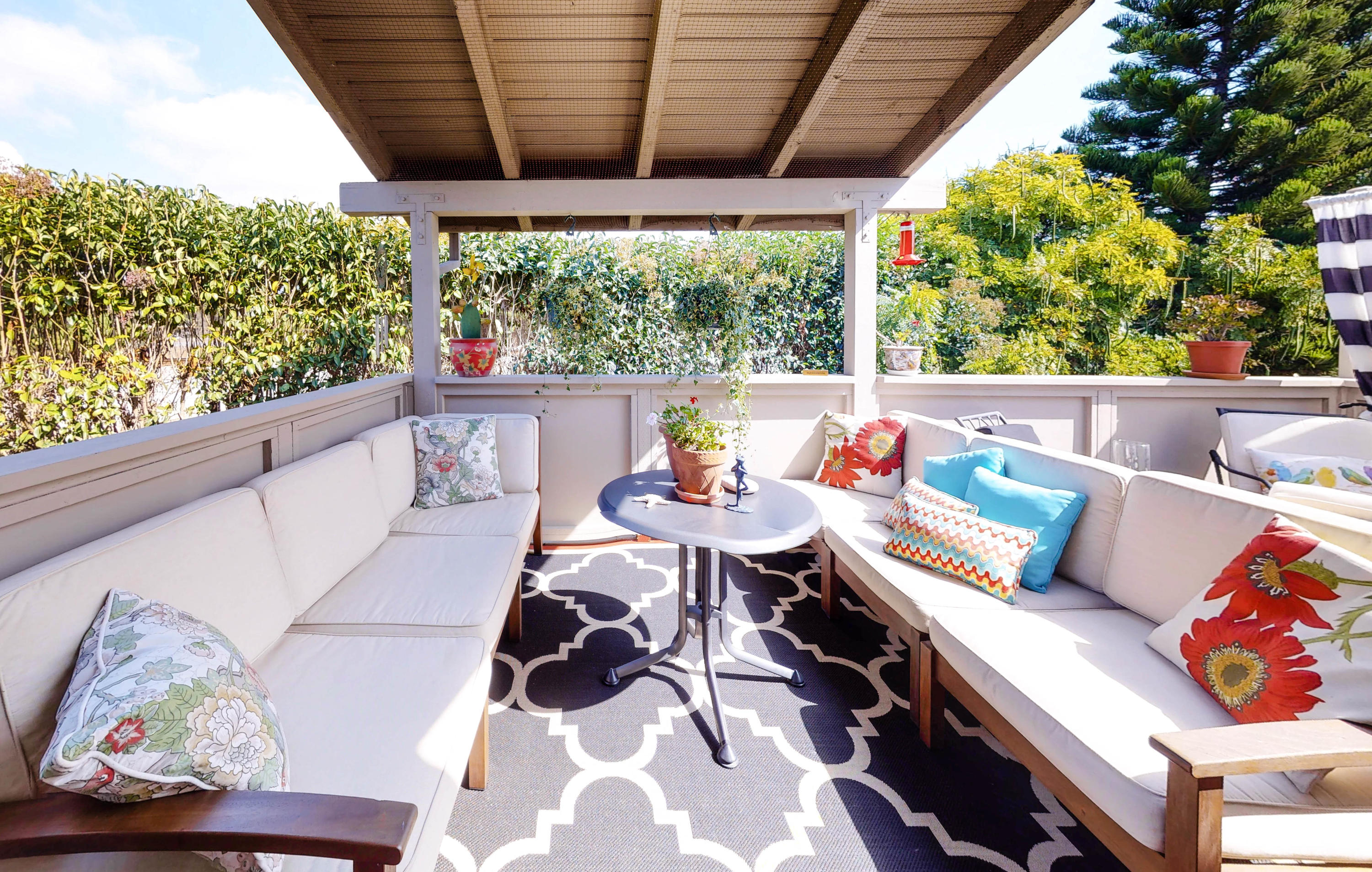 4344 Modoc Road, Unit 16 Santa Barbara, CA 93110 - Photo 11 of 11 a view of porch with seating space