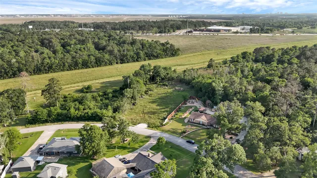 a view of an outdoor space and a yard