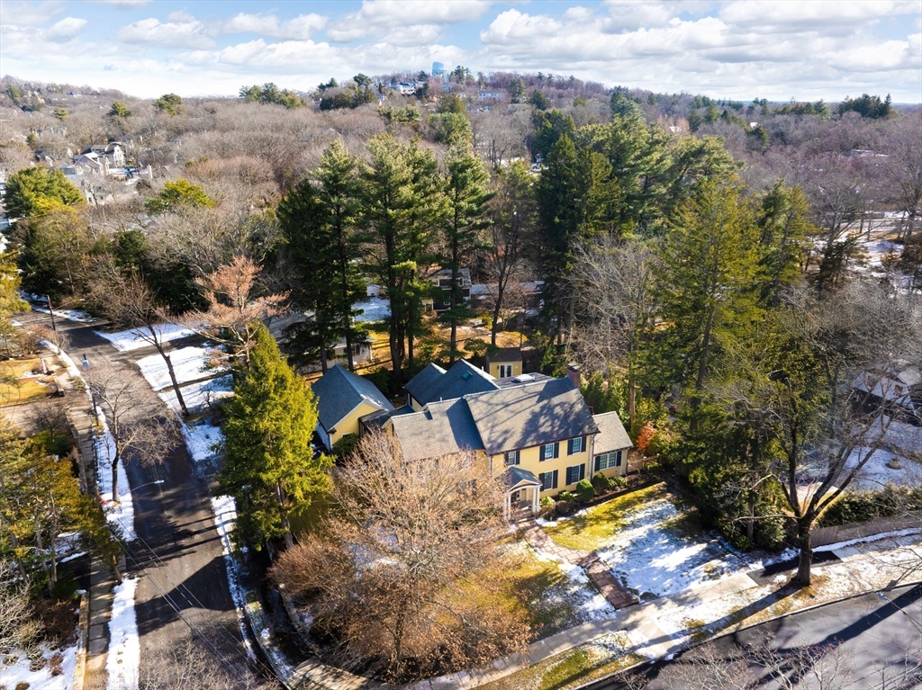 225 Arnold Road Newton, MA 02459 - Photo 19 of 20 an aerial view of residential houses with outdoor space