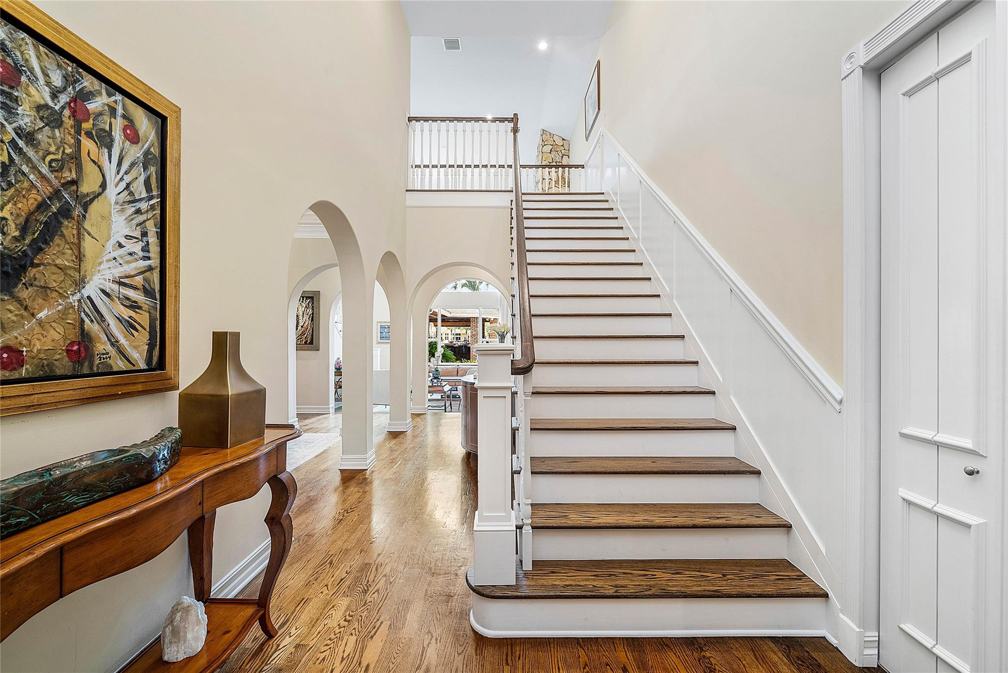 8035 Dillman Road West Palm Beach, FL 33411 - Photo 14 of 70 a view of entryway and hall with wooden floor