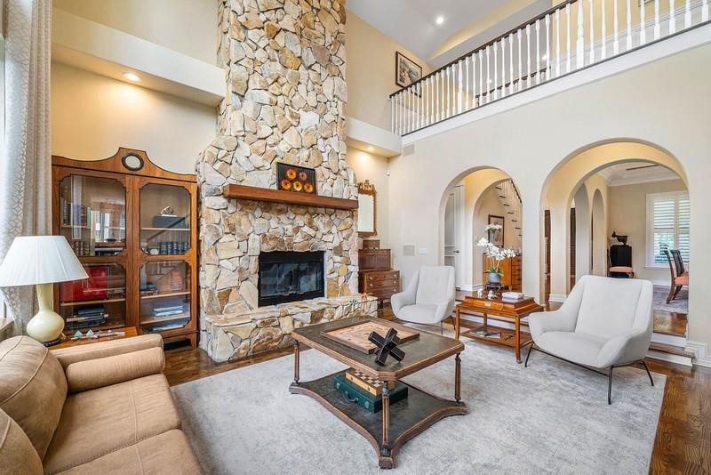 8035 Dillman Road West Palm Beach, FL 33411 - Photo 17 of 70 a living room with furniture and a fireplace
