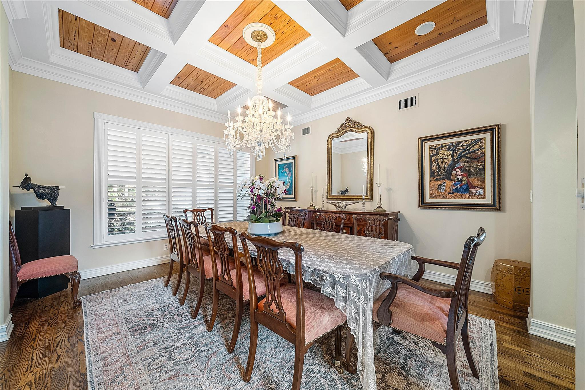 8035 Dillman Road West Palm Beach, FL 33411 - Photo 20 of 70 a view of a dining room with furniture and a large window