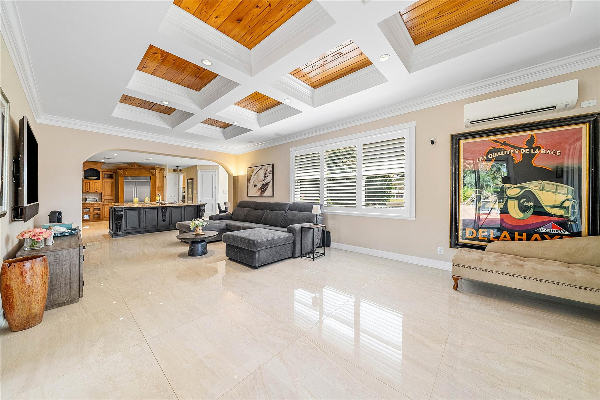 8035 Dillman Road West Palm Beach, FL 33411 - Photo 25 of 70 a living room with furniture and a flat screen tv