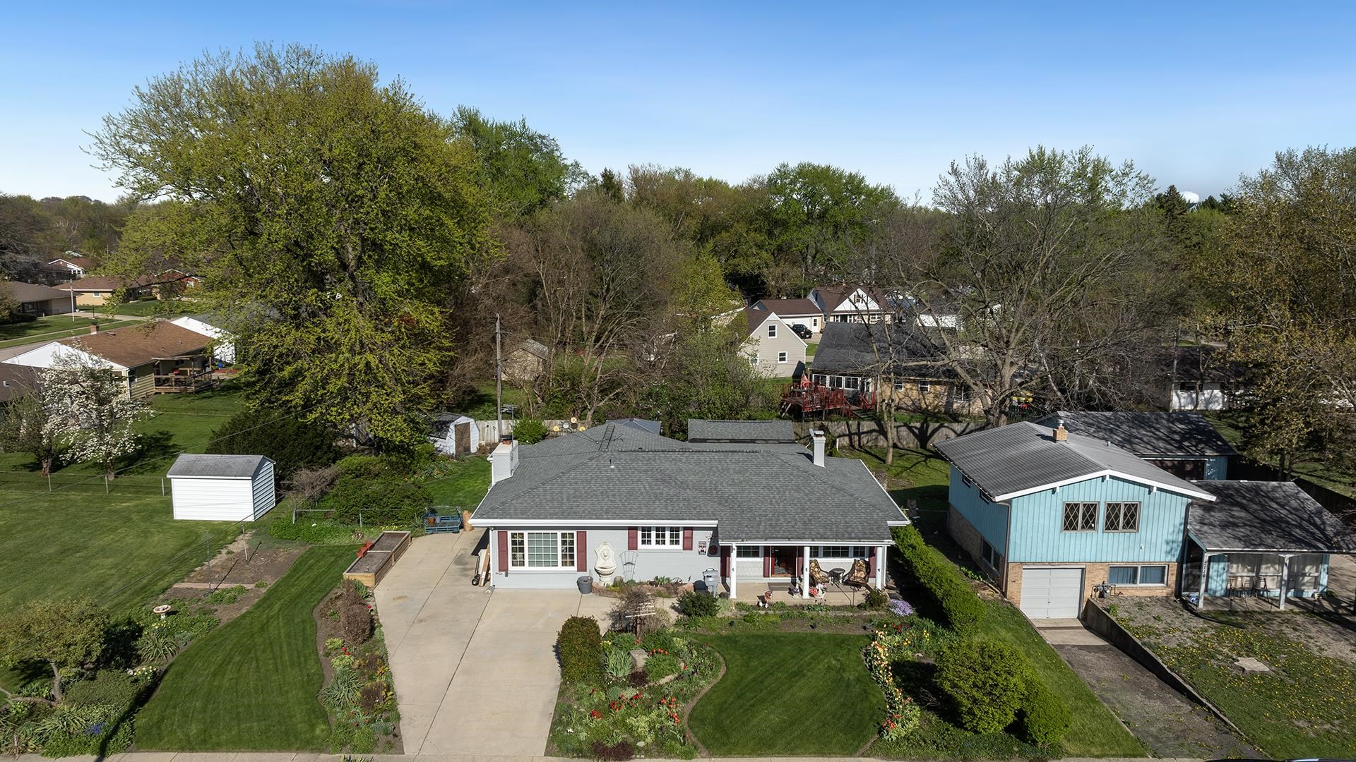 2112 South Alpine Road Rockford, IL 61108 - Photo 5 of 43 an aerial view of a house