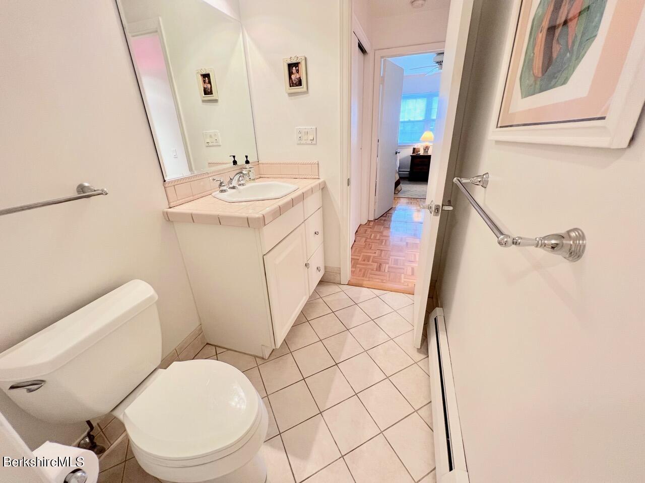 260 Pittsfield Road, Unit E5 Lenox, MA 01240 - Photo 20 of 24 Half Bath accessed from hall