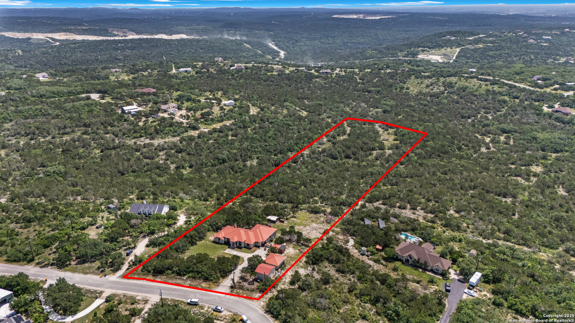 165 County Road 2740 Mico, TX 78056 - Photo 27 of 30 a view of city and mountain