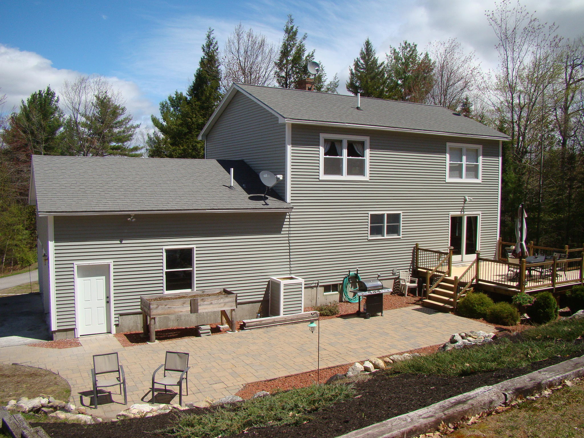 86 Maple Ln Road Hebron, ME 04238 - Photo 3 of 42 View of home from back yard
