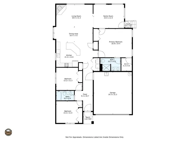 a view of a living room and balcony