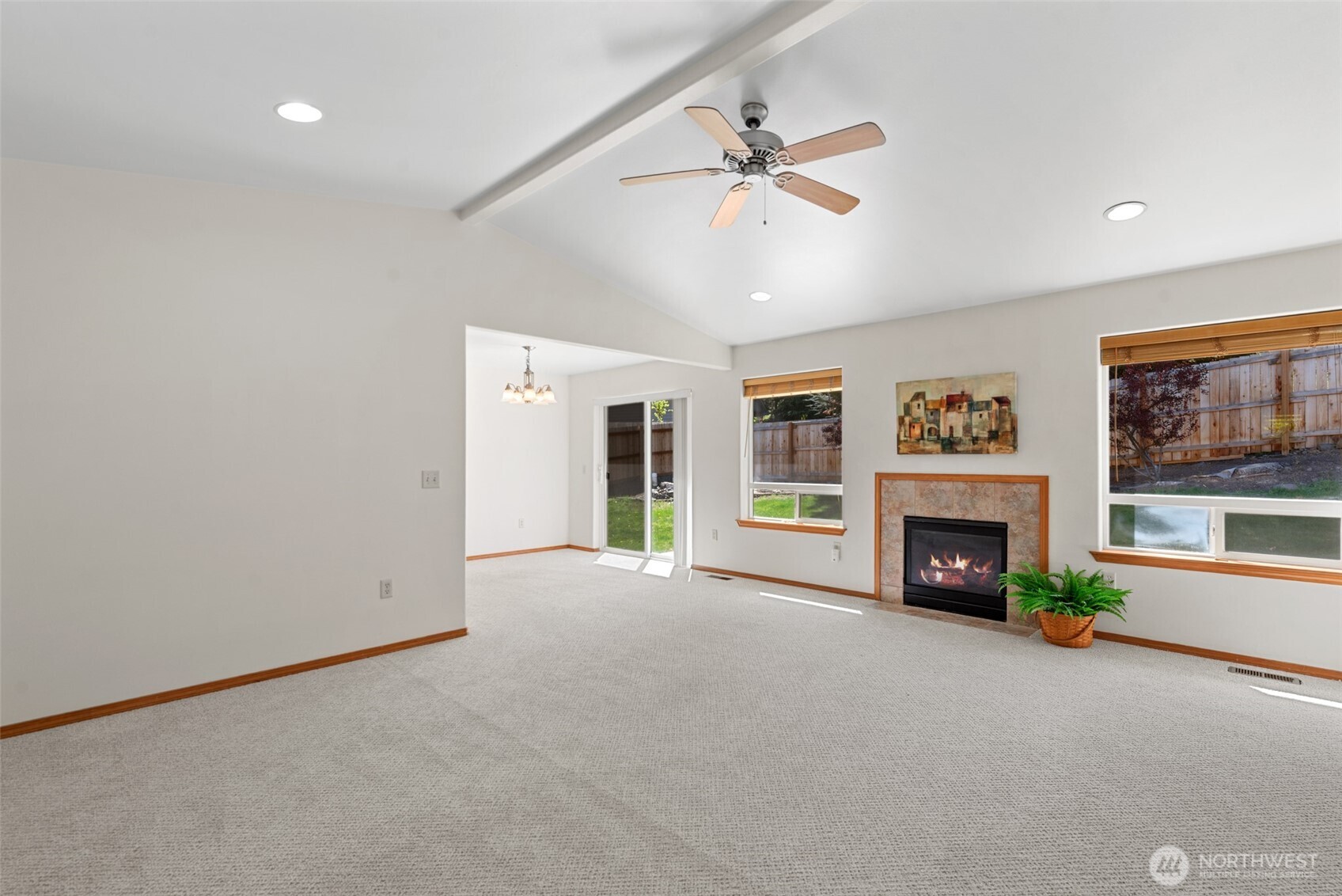 1111 Splett Street Wenatchee, WA 98801 - Photo 9 of 36 a living room with furniture and a fireplace
