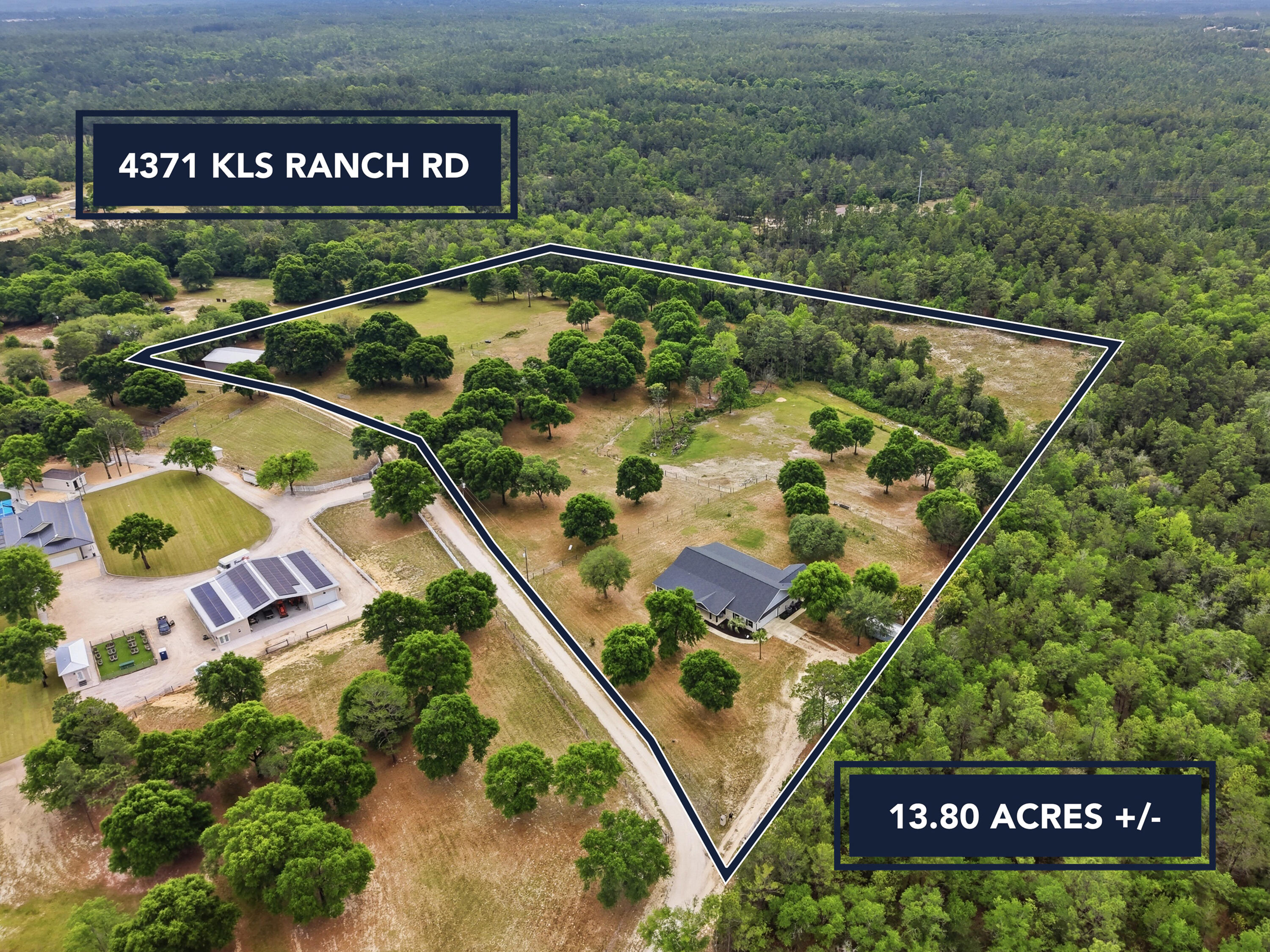 4371 Kls Ranch Road Crestview, FL 32539 - Photo 2 of 116 4371 kls rnch rd drone-4