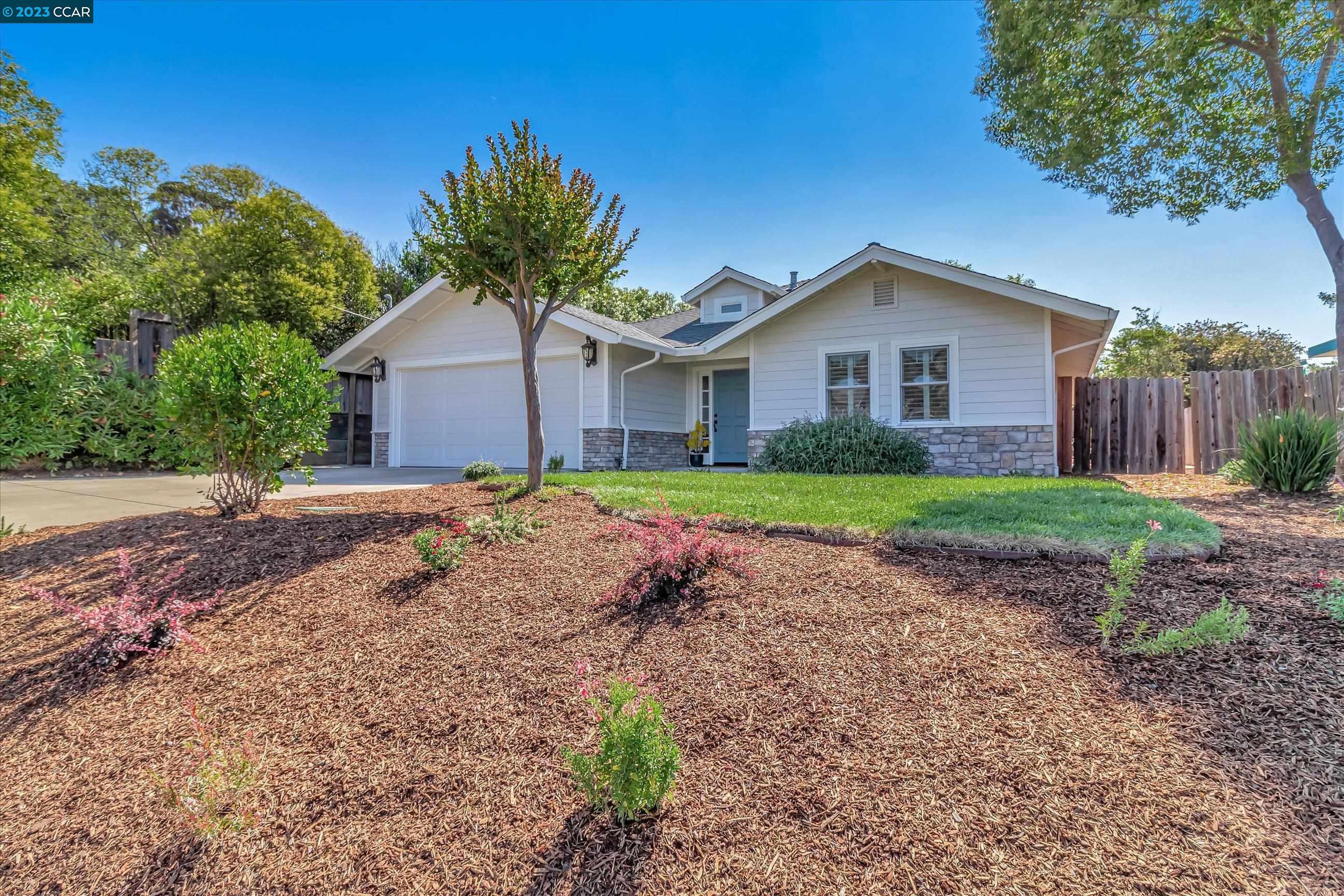 1422 Sunset Loop Lafayette, CA 94549 - Photo 1 of 1 a front view of house with yard and green space