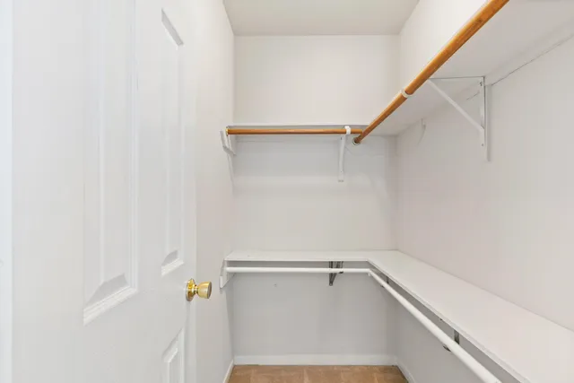 a view of walk in closet