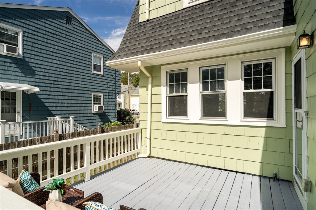 62 Florence Road Waltham, MA 02453 - Photo 35 of 42 a view of a house with a deck