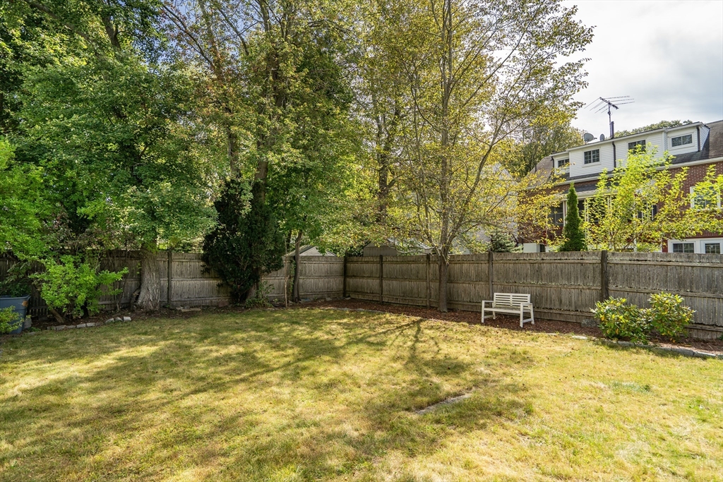 62 Florence Road Waltham, MA 02453 - Photo 38 of 42 a view of a backyard