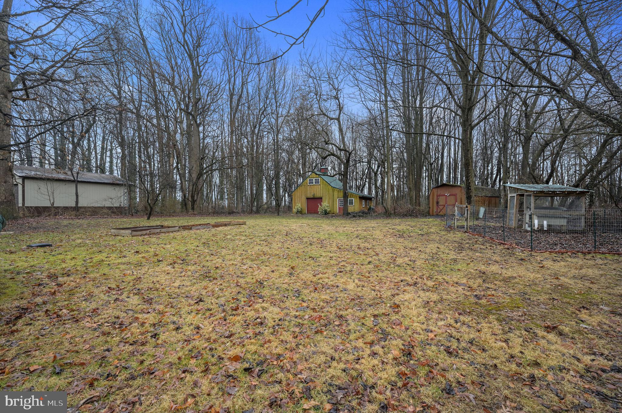 334 Sophers Row Magnolia, DE 19962 - Photo 14 of 47 a view of a backyard with large trees