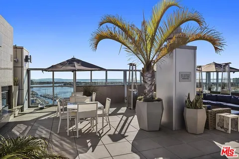 a view of outdoor space with seating area