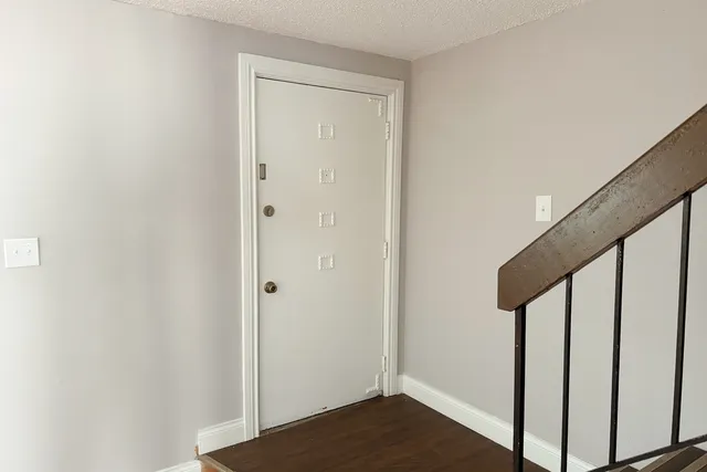 a view of front door