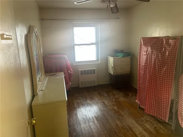 a room with storage and utility