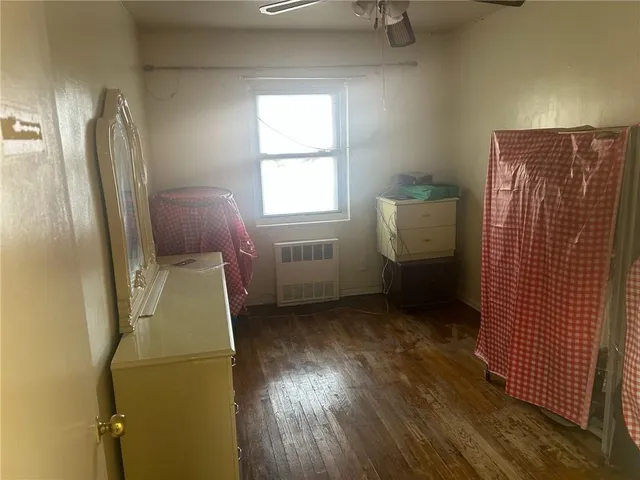 a room with storage and utility