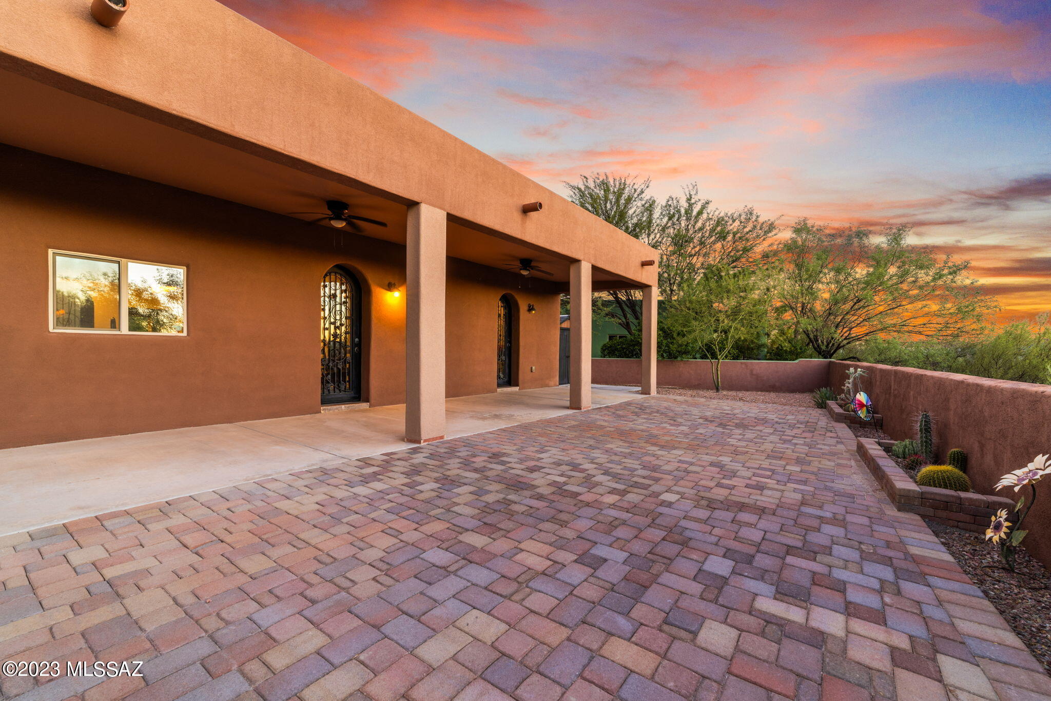 5670 Triangle X Place Tucson, AZ 85713 - Photo 24 of 36 a view of backyard with patio