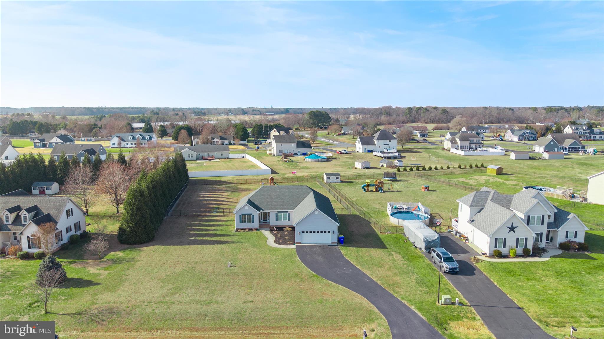 36831 Red Berry Road Delmar, DE 19940 - Photo 40 of 46 swimming pool view with a lake view