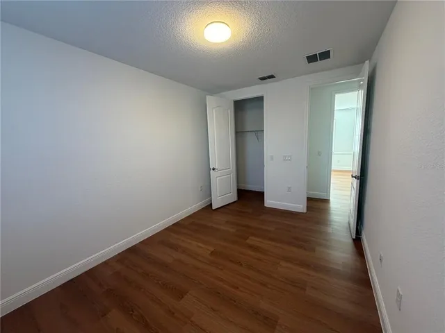 wooden floor in an empty room