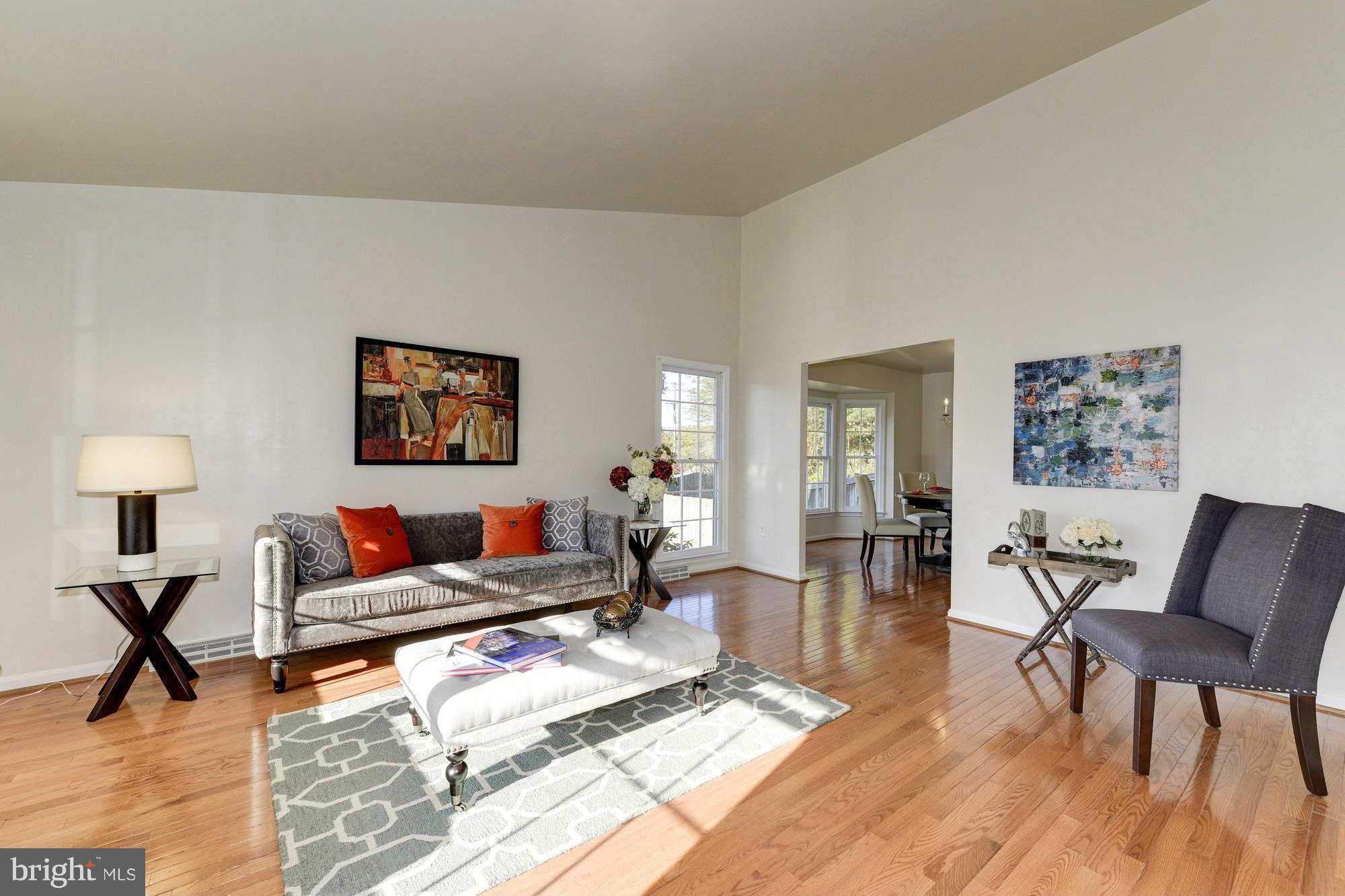 8700 Shadowlake Way Springfield, VA 22153 - Photo 6 of 30 Hardwood Floors and Cathedral Ceilings
