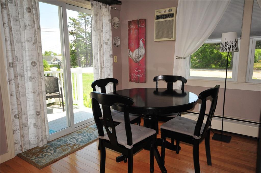 55 Israel Head Road, Unit 103 Ogunquit, ME 03907 - Photo 8 of 22 Dining Area with Sliders out to your...