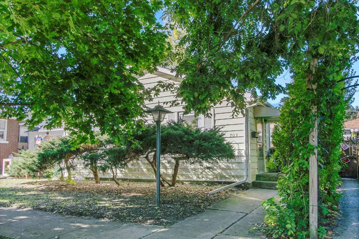 703 Oakland Avenue Joliet, IL 60435 - Photo 1 of 13 a view of a house with a tree