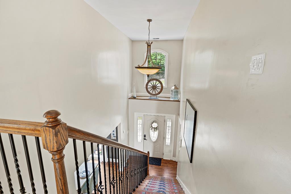 218 Pumphouse Road Greenwood, SC 29649 - Photo 25 of 35 Upstair view to Front Door