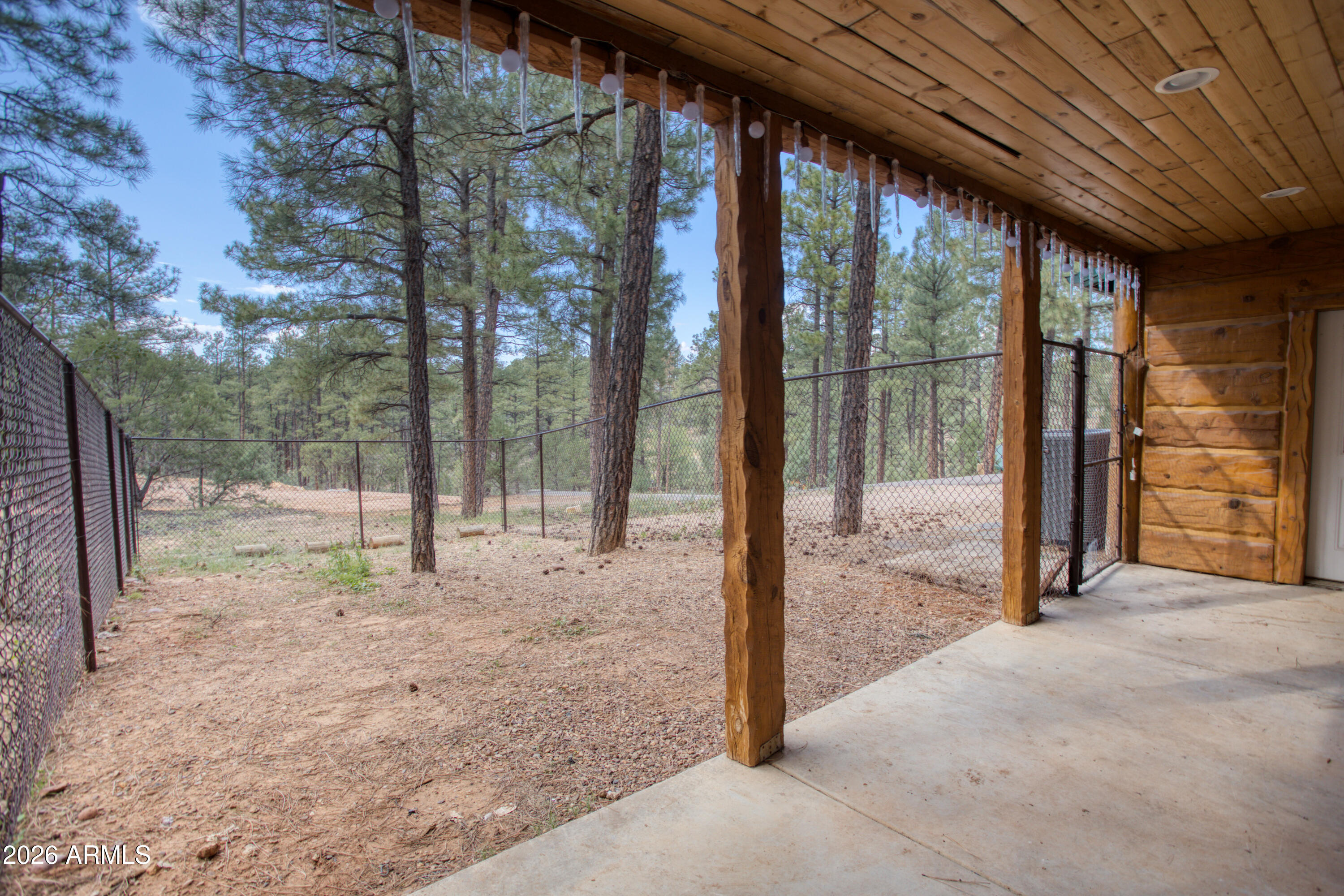 1420 Meadow View Place Show Low, AZ 85901 - Photo 15 of 25 a view of backyard with green space