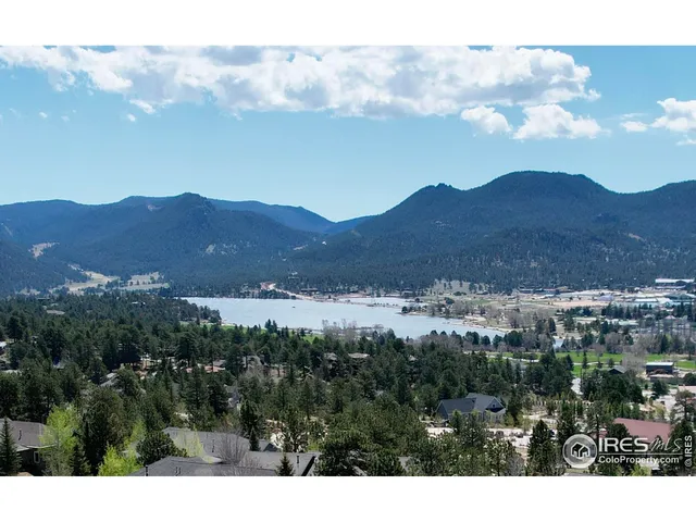 a view of city and mountain